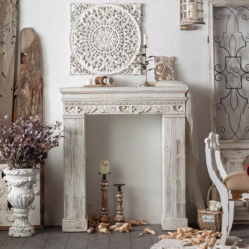 Console Table & Fireplace Surround