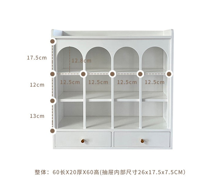 Nordic Water Cup Holder Cup Holder Display Rack Tabletop Tea Cup Storage Shelver Multi-treasure lattice rack