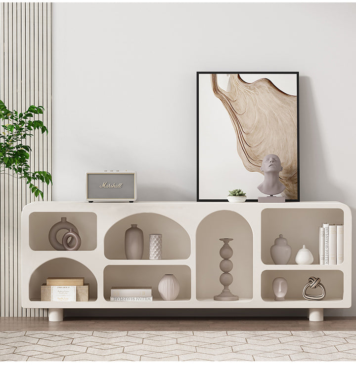 Nordic Style TV Cabinet Modern Design Living room Storage Side Cabinet Floor cabinet ins Cave Cabinet