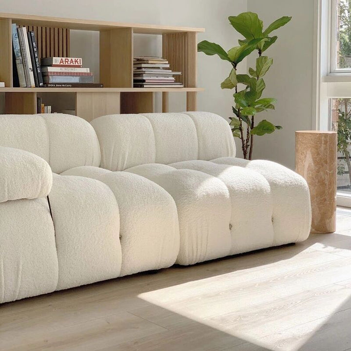 Modern Boucle Sofa