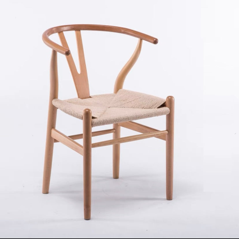 CORINA _ Rustic Wishbone Dining Chair