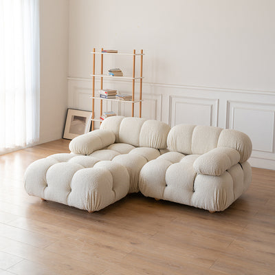 Modern Boucle Sofa