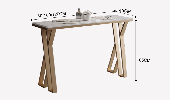 Modern Sintered Stone Bar Table