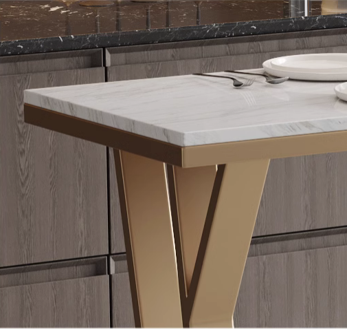 Modern Sintered Stone Bar Table