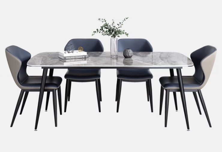 Modern Sintered Dining Table Set