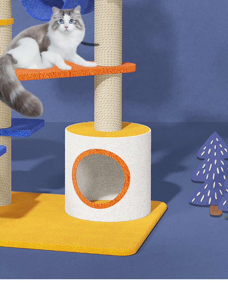 t scratching post standing cat toy