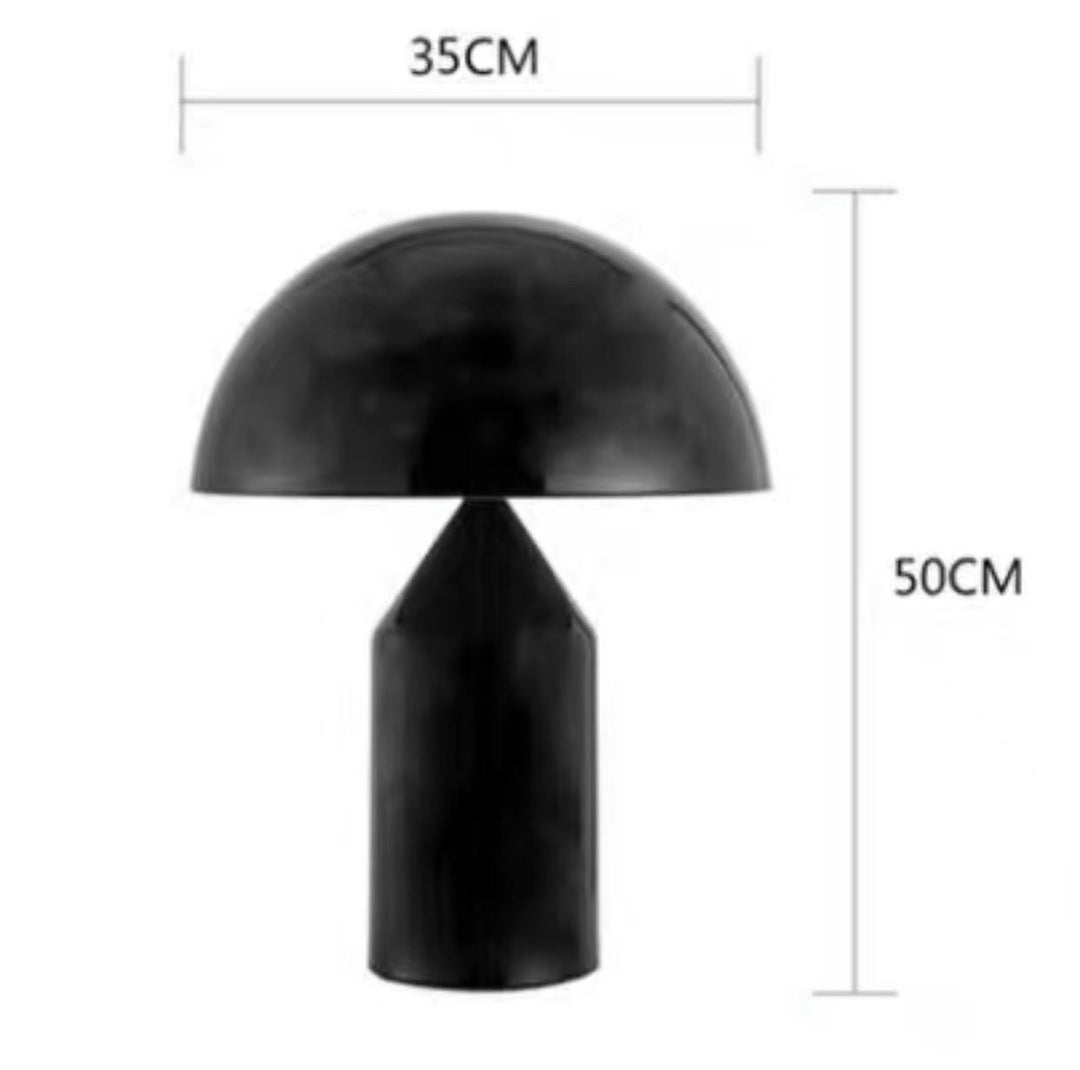 Metal Mushroom Table Lamp