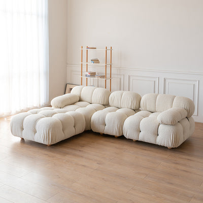 Modern Boucle Sofa