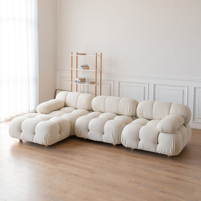 Modern Boucle Sofa