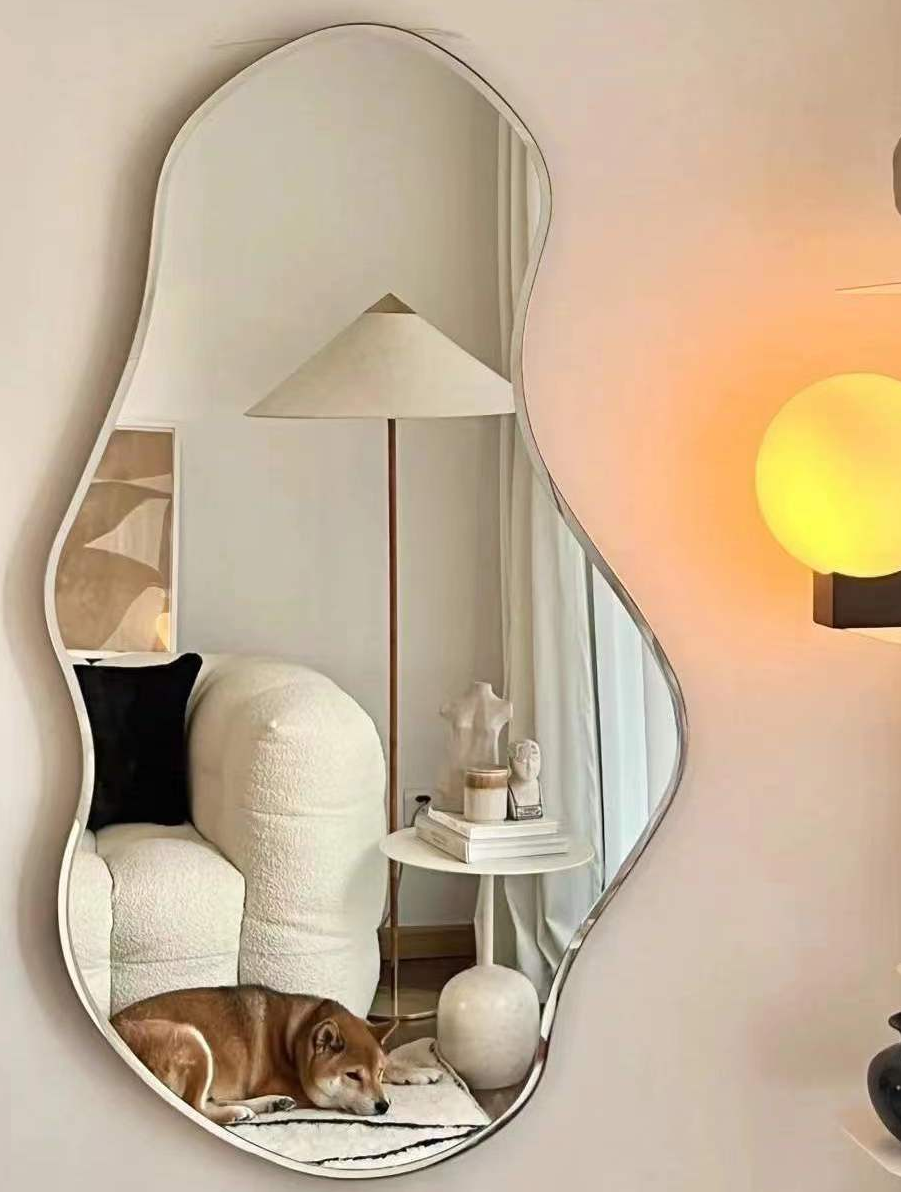 Nordic Irregular Mirror Wall Hanging Mirror