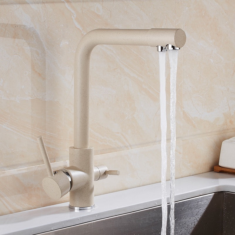 Minimalist Matte Black/Nude Tap Faucet