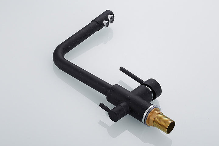 Minimalist Matte Black/Nude Tap Faucet