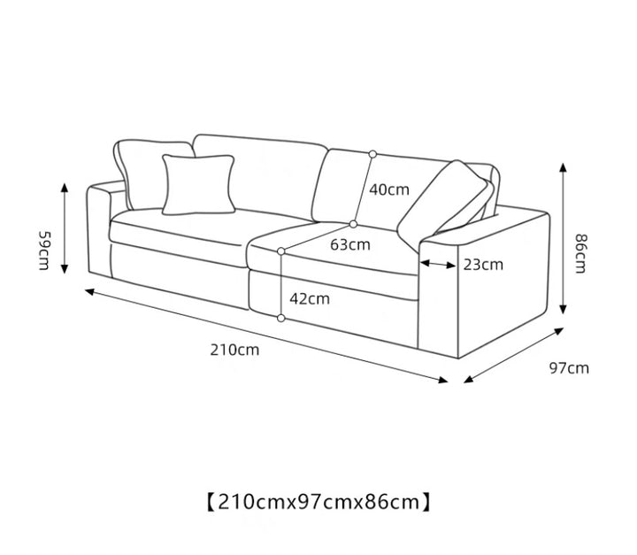 Millersburg 6 Piece Upholstered Sectional Sofa