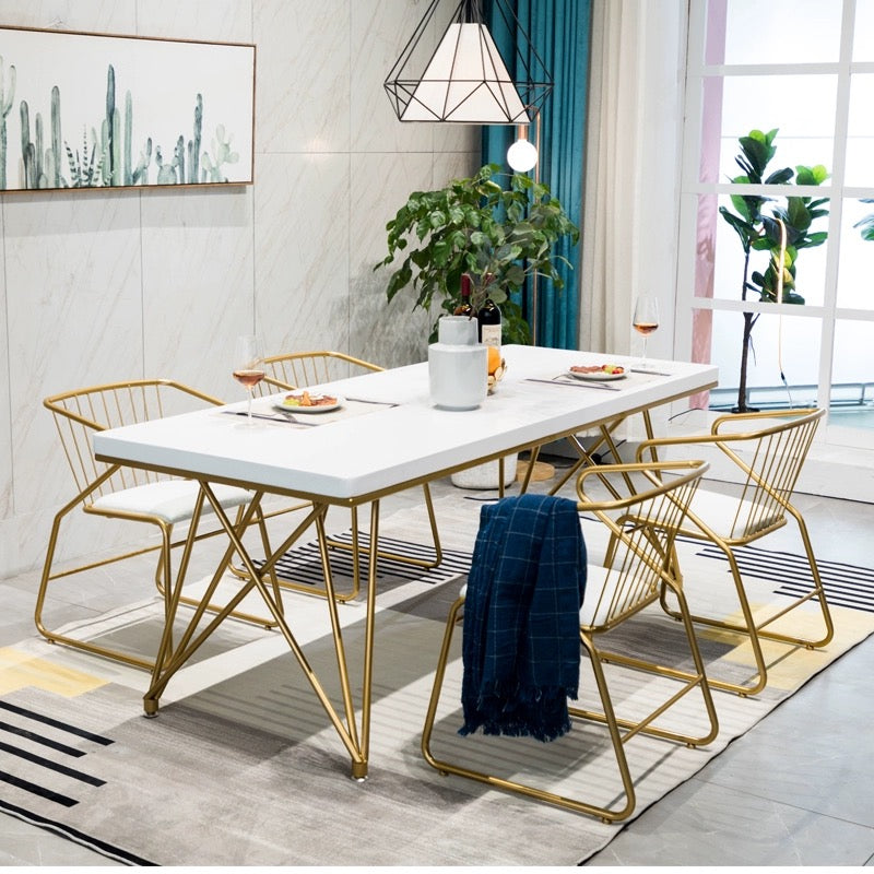 Marble Dining Table INGRID Marble Dining Table