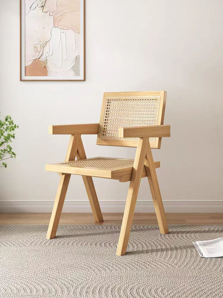 Studio Armchair Photoshoot Set Chair Prop Rattan