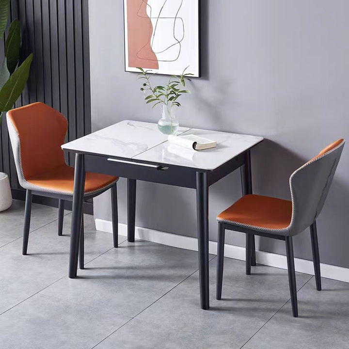 Modern Sintered Stone Extendable Dining Table