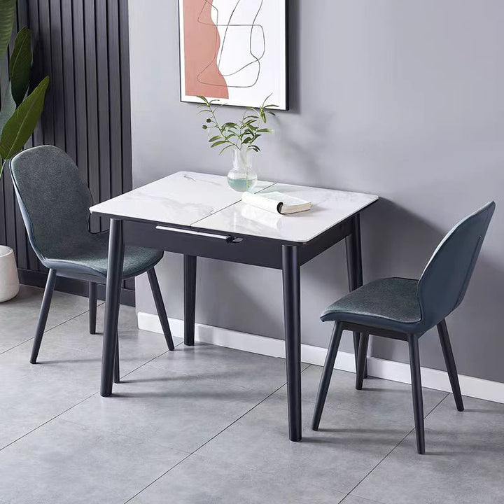 Modern Sintered Stone Extendable Dining Table