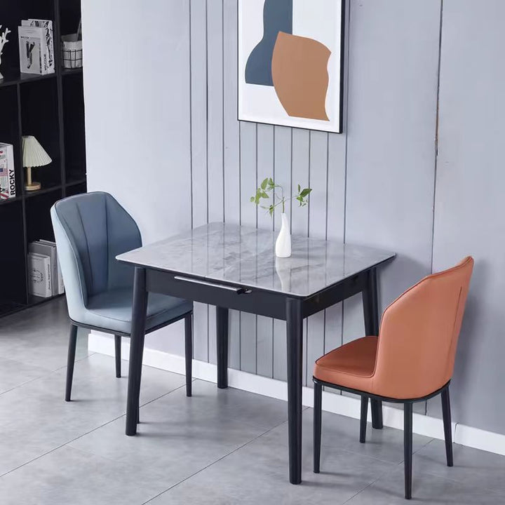 Modern Sintered Stone Extendable Dining Table