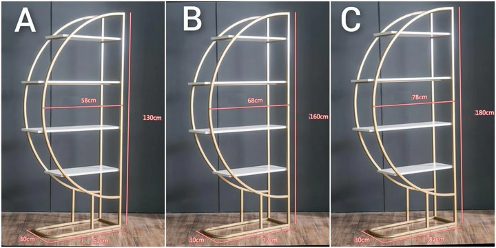 Modern Display Shelves - Wall Divider - Partition