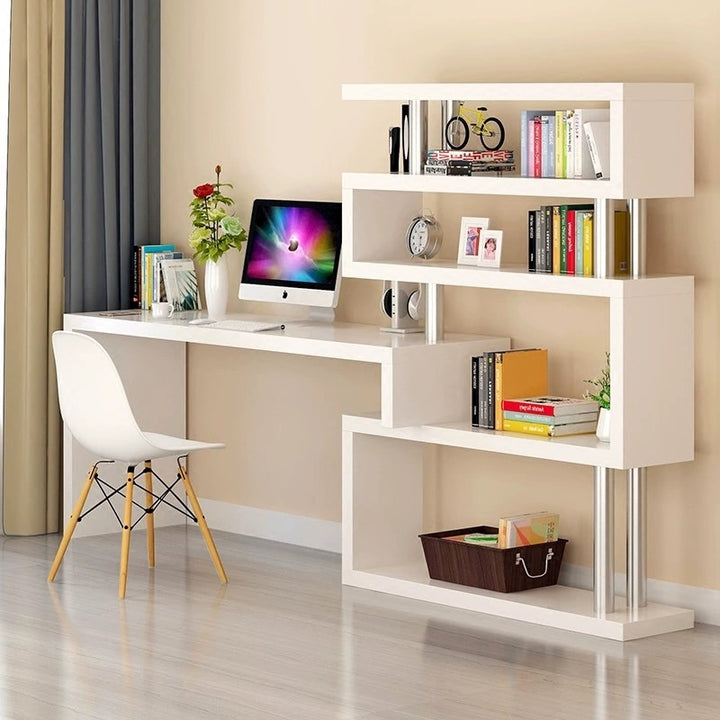 Modern Simple Modular Shelf Study Table