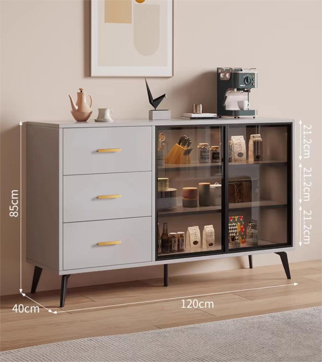 Modern Display Cabinet Sideboard