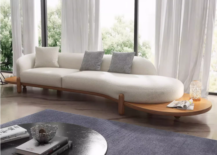 Japandi Boucle Sofa