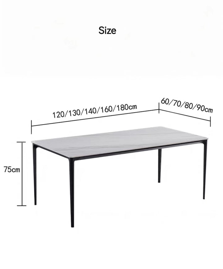 Modern Sintered Stone Dining Table