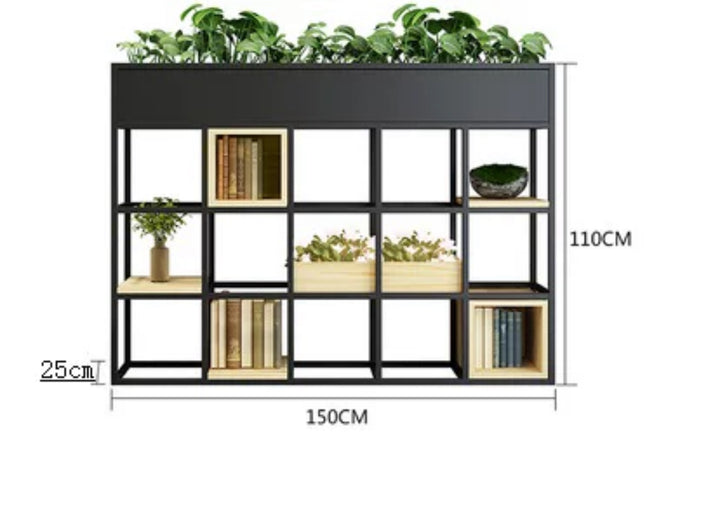 Modern Nordic Plant Rack Partition / Flower Display Shelf