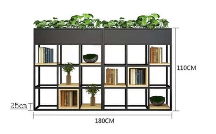 Modern Nordic Plant Rack Partition / Flower Display Shelf