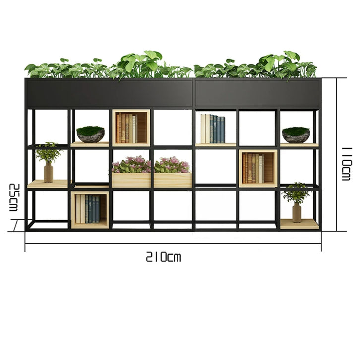 Modern Nordic Plant Rack Partition / Flower Display Shelf