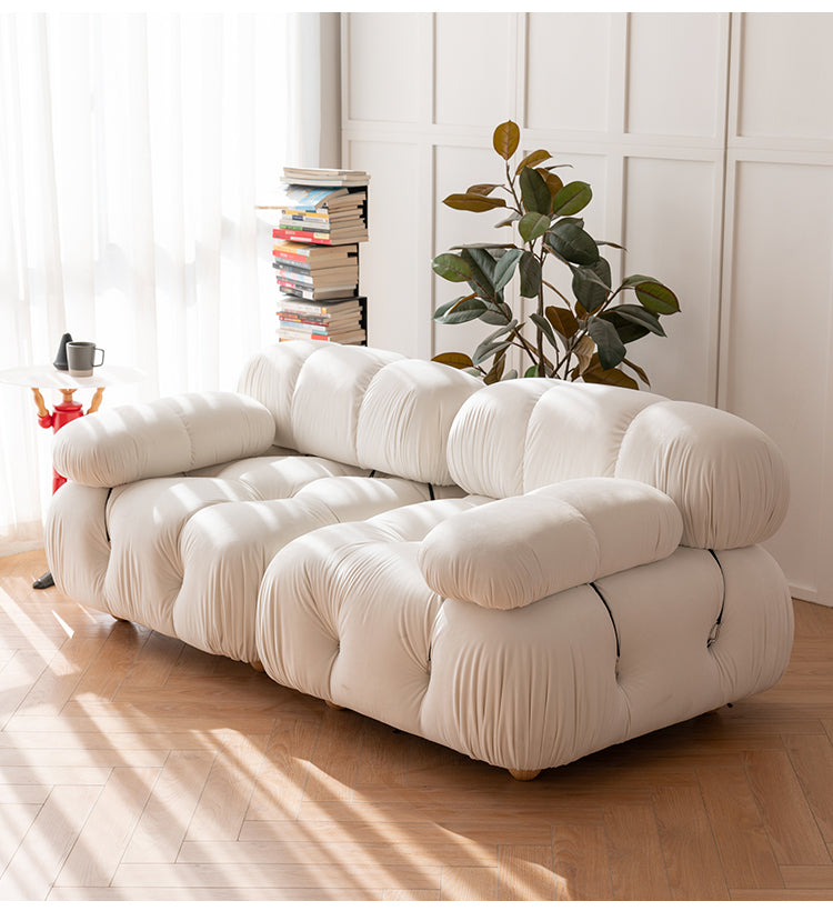 Modern Boucle Sofa