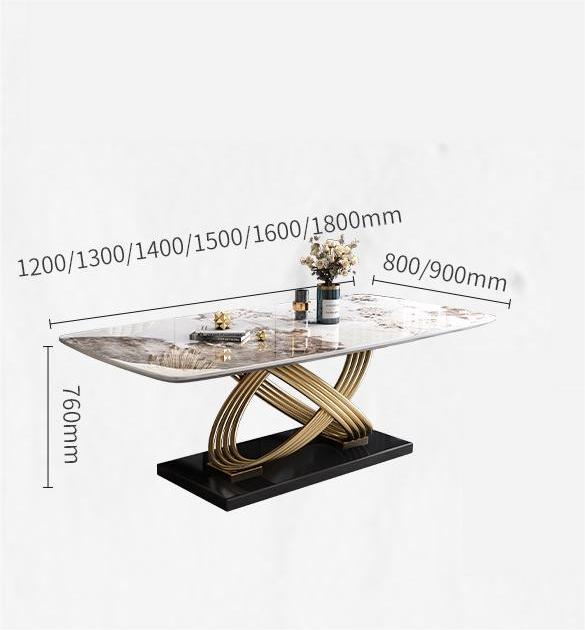 Modern Sintered Stone Dining Table