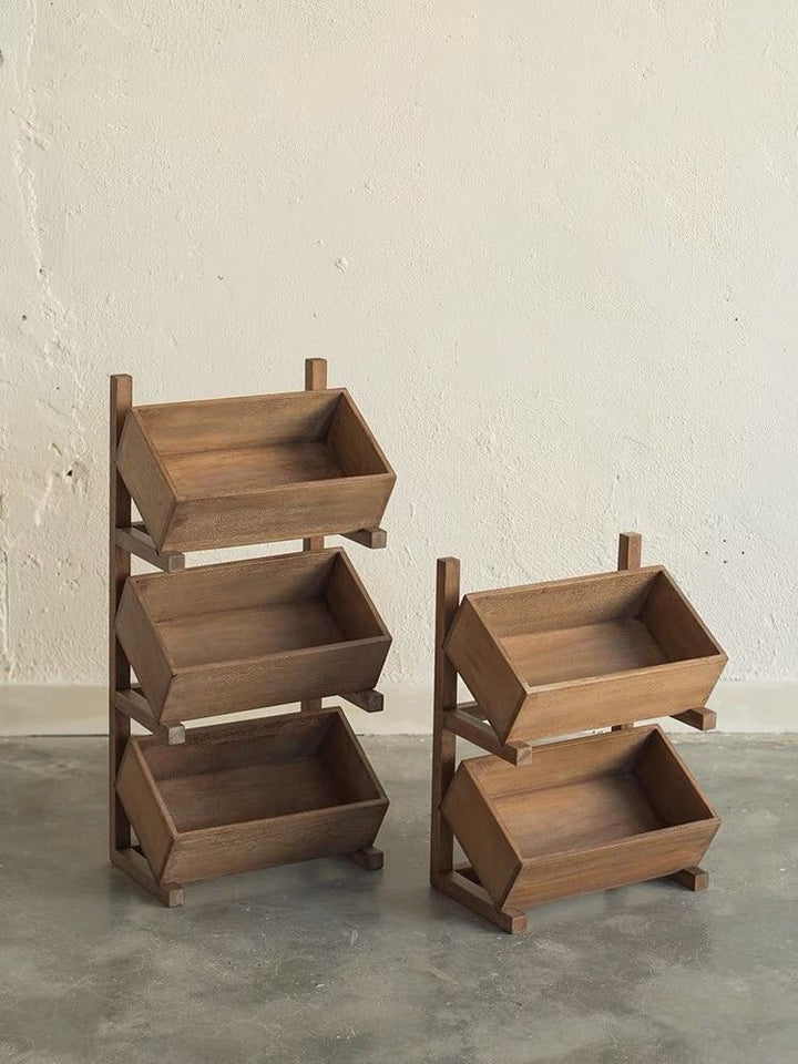 3 Tier Wooden Standing Shelf