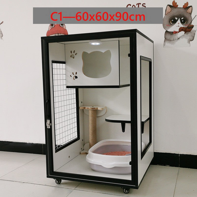 Cat Cage Solid Wood Cat House Cat Cabinet Cat House Custom