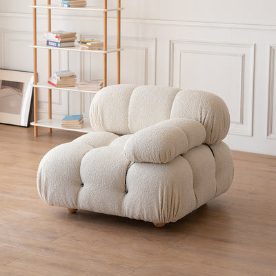 Modern Boucle Sofa