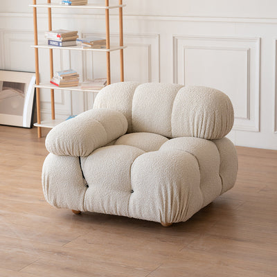 Modern Boucle Sofa