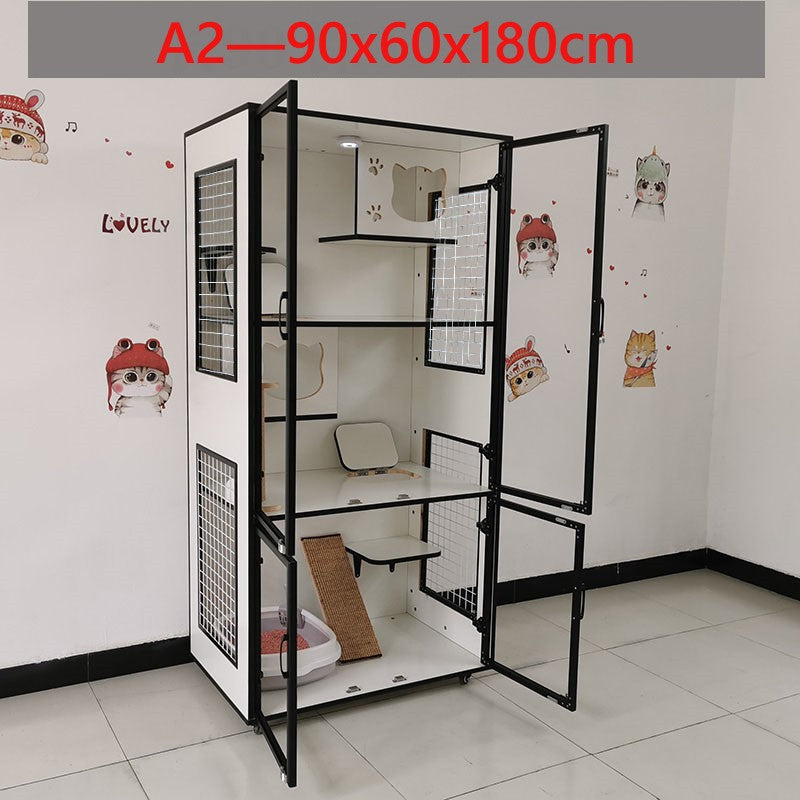 Cat Cage Solid Wood Cat House Cat Cabinet Cat House Custom