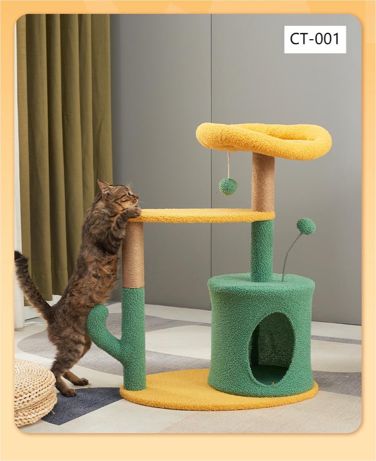 Cat Cando Cat scratching board Cat Tree house CT-001