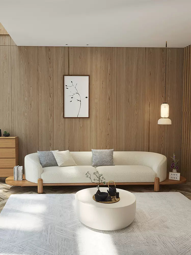 Japandi Boucle Sofa