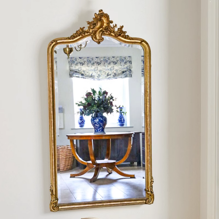 Retro Mirror Full-length Mirror Wall Hanging Mirror