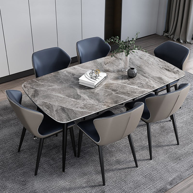 Modern Sintered Dining Table Set