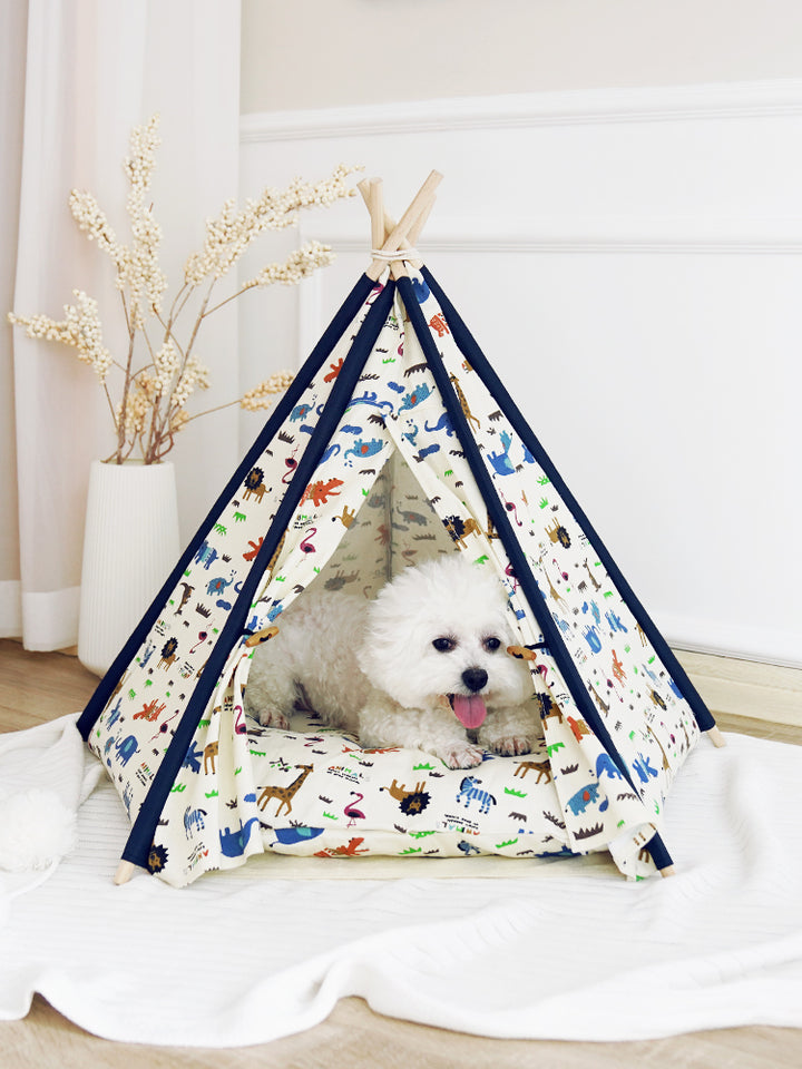 Pet bed cat/dog kennel outdoor mat small pet tent