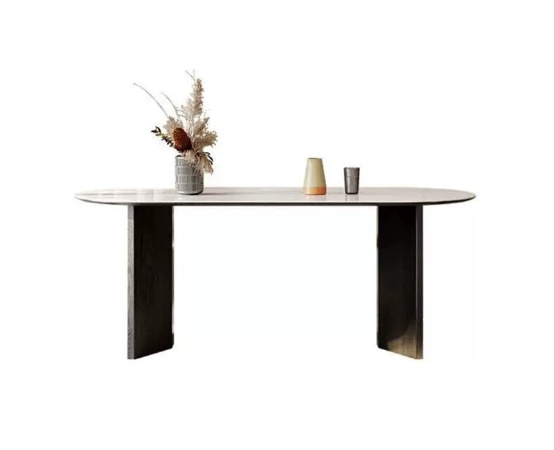 Japandi Sintered Stone Dining Table