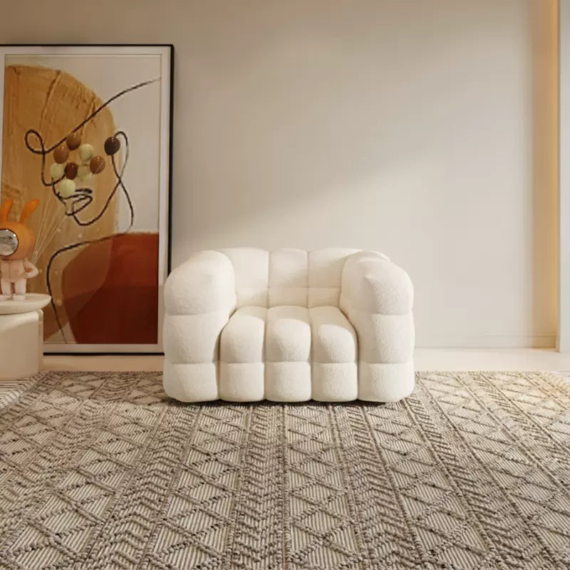 Modern Boucle Sofa