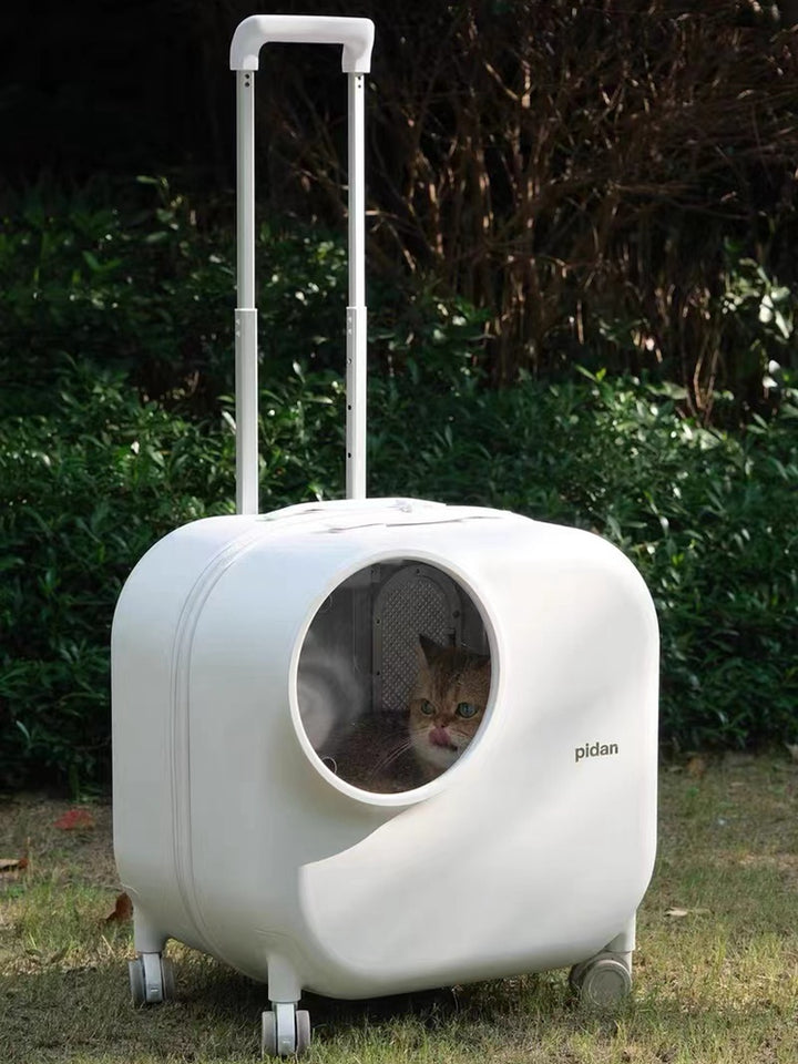 Pet Trolley Bag Travel Box Small Dog/Cat Large Capacity Space Capsule Cat Pack