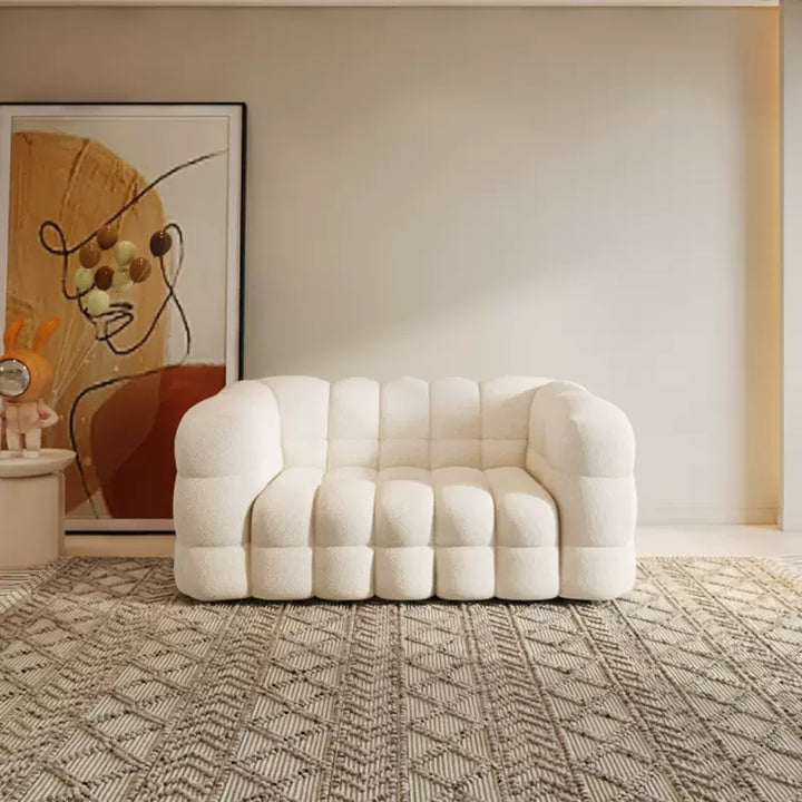 Modern Boucle Sofa