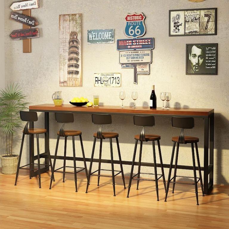 Industrial Bar Table