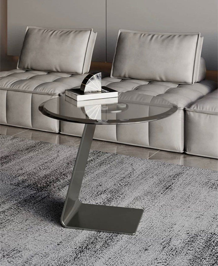 ACRA Glass End Table