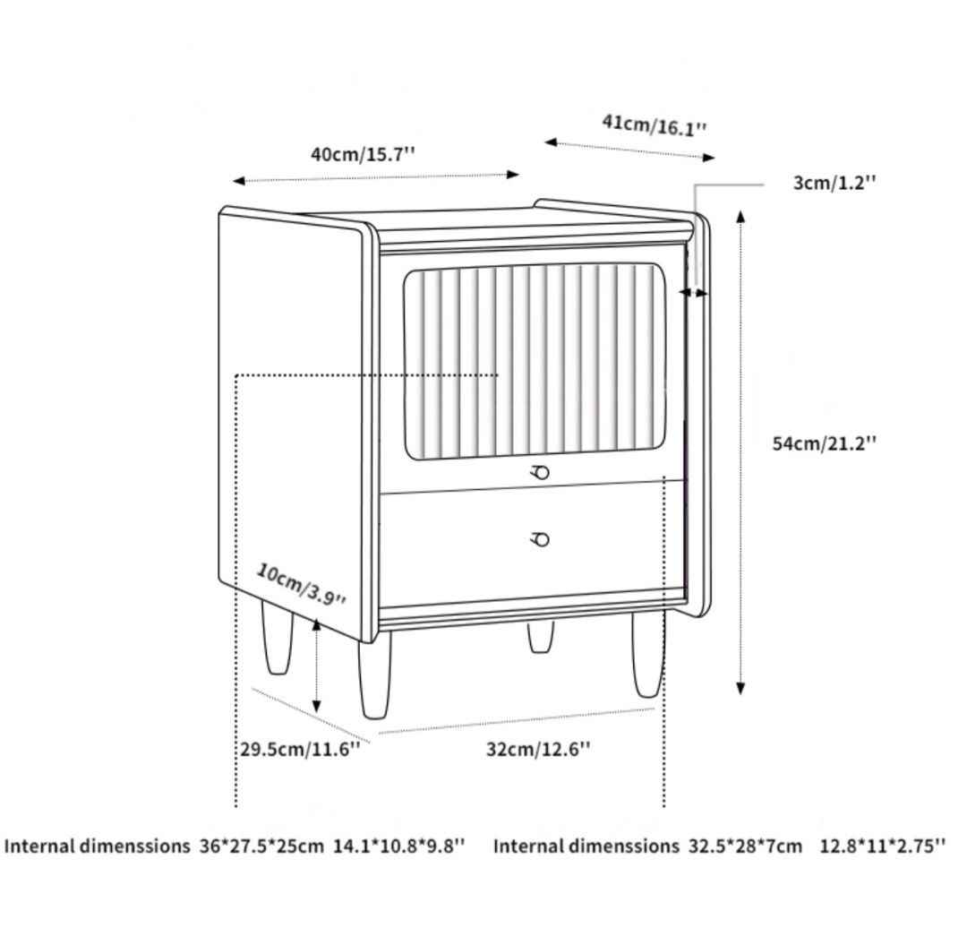 Storage Cabinet/Nightstand