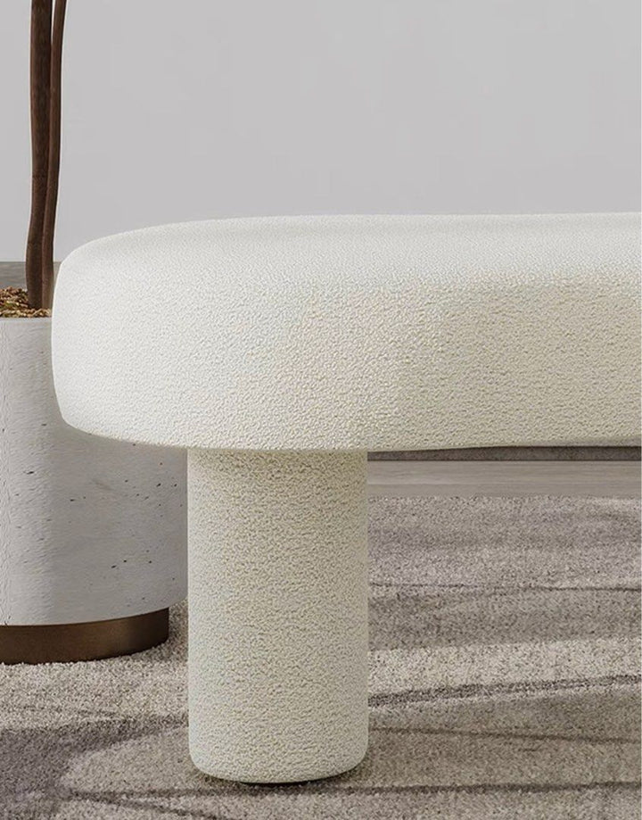 Modern Fabric Bench